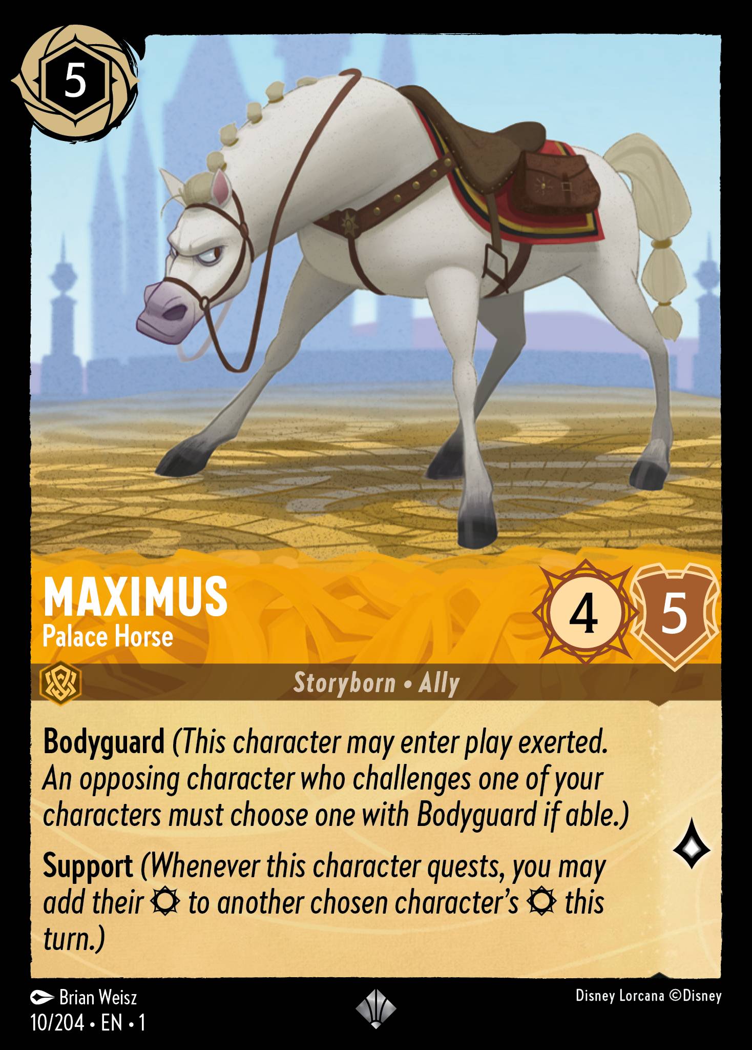 Maximus — Palace Horse Disney Lorcana card