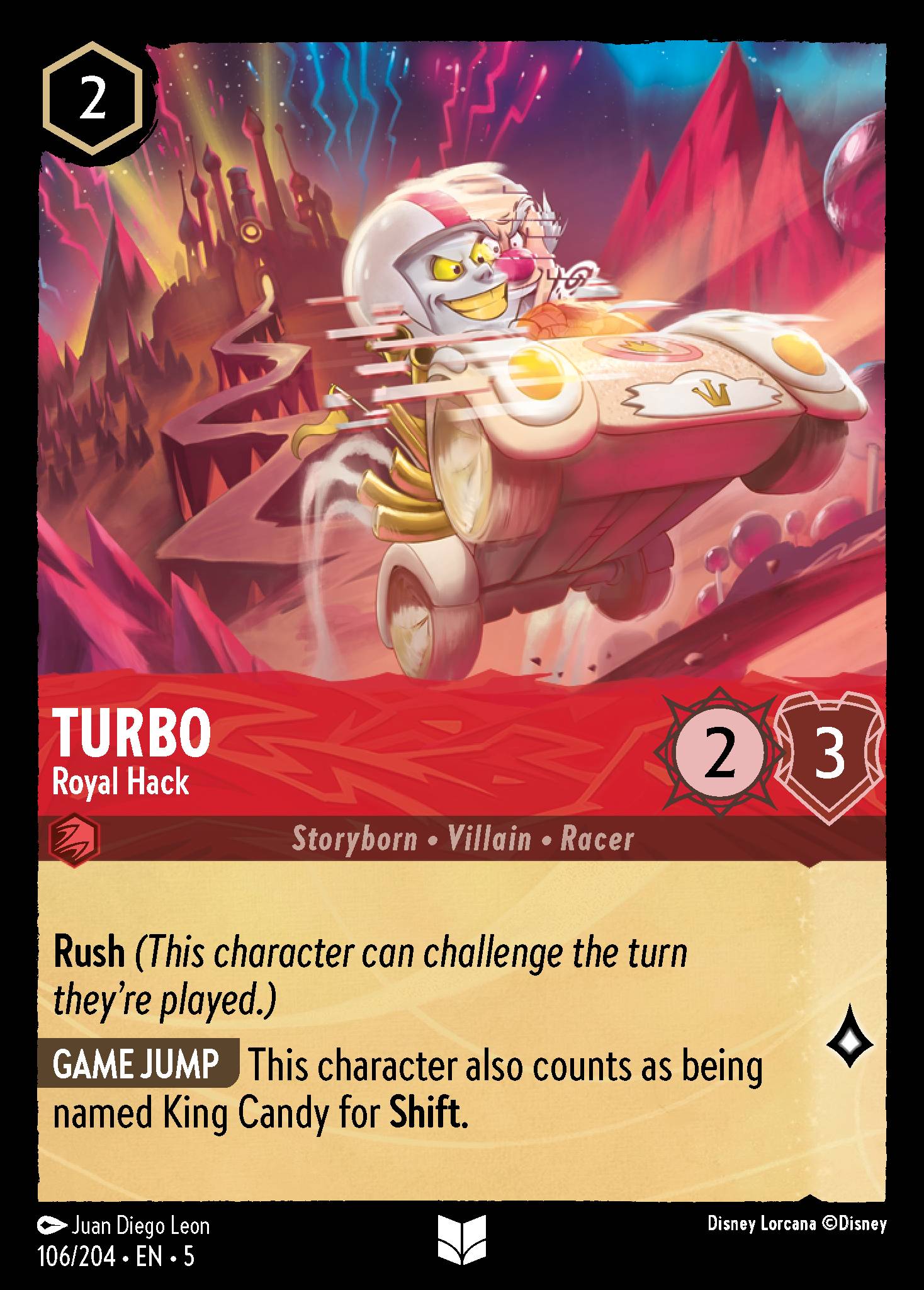 Turbo — Royal Hack Disney Lorcana card