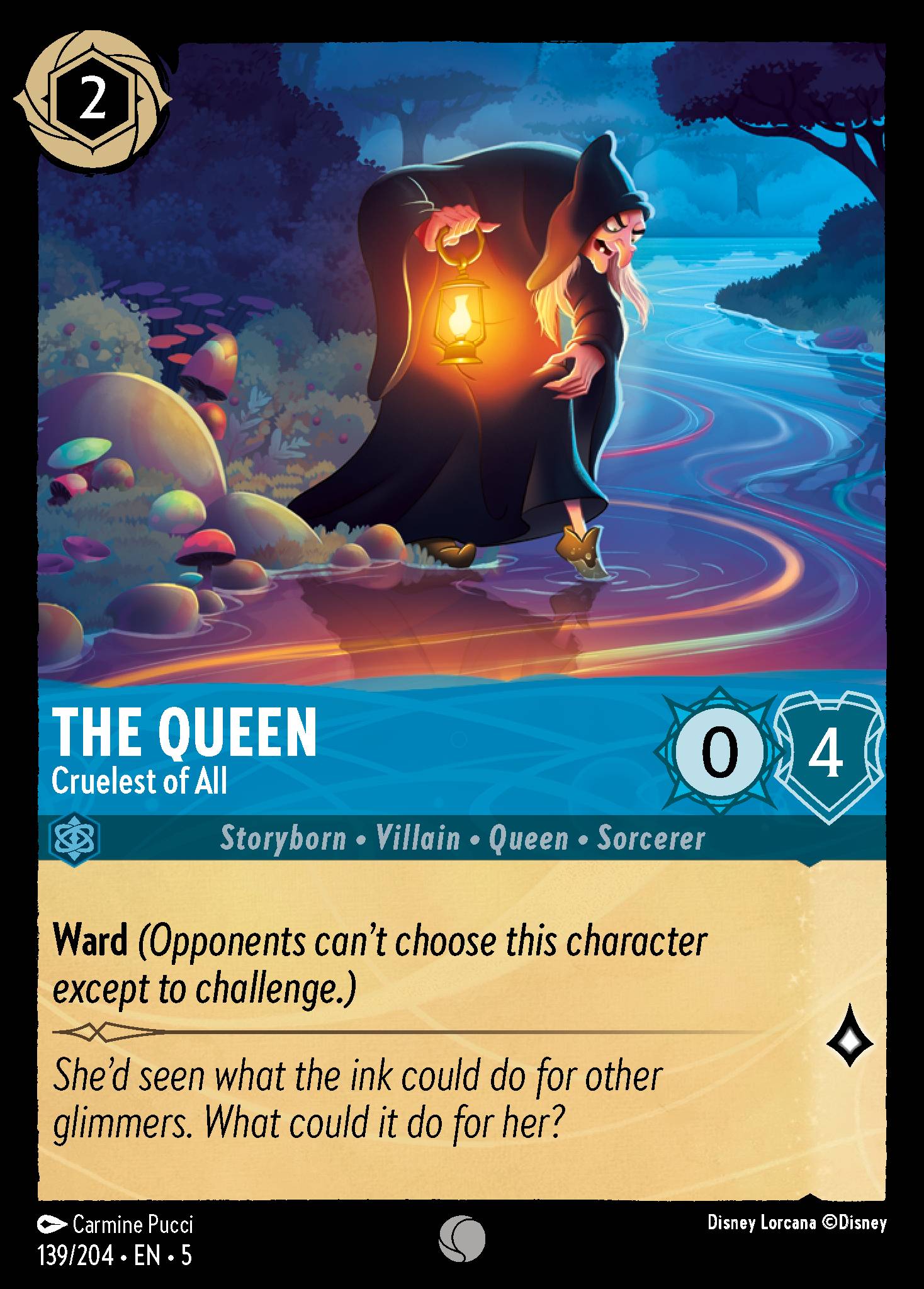 The Queen — Cruelest of All Disney Lorcana card