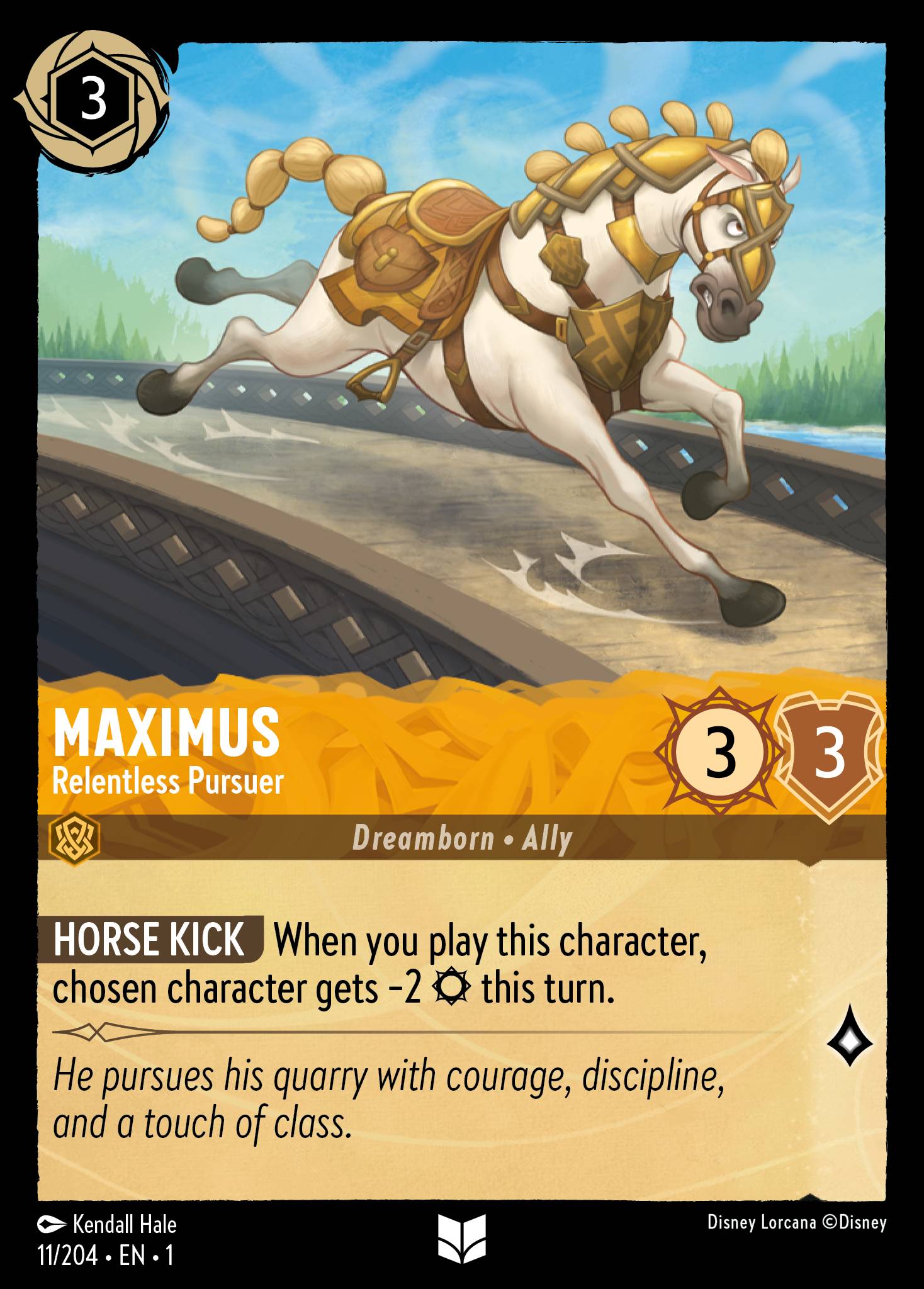 Maximus — Relentless Pursuer Disney Lorcana card