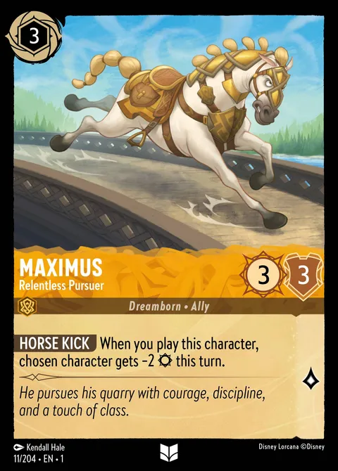 Maximus — Relentless Pursuer Disney Lorcana card