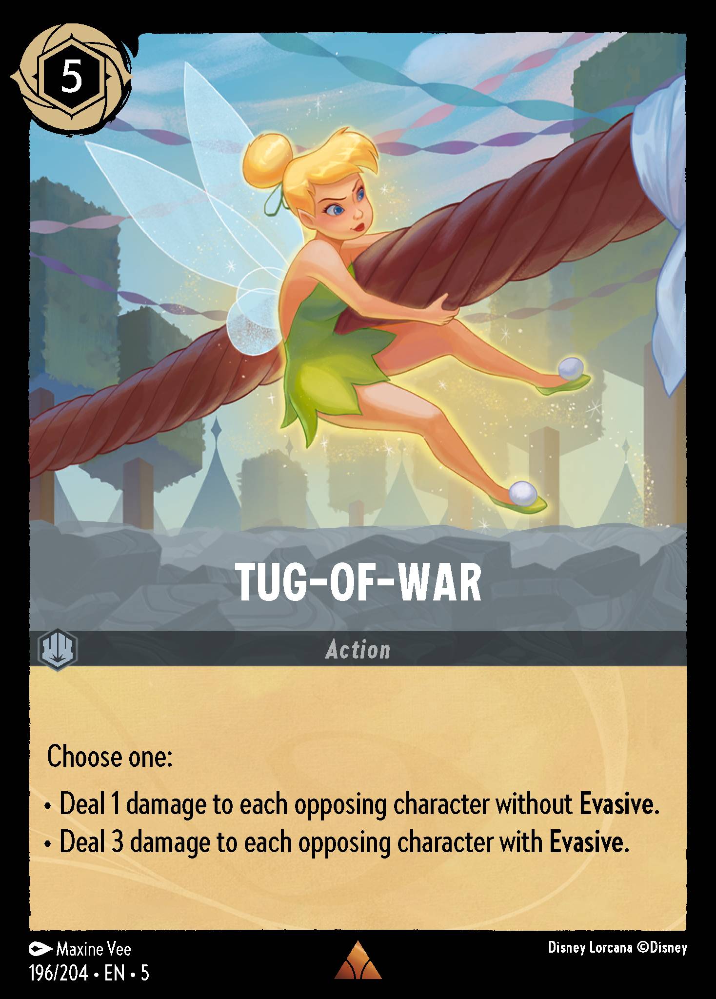 Tug-of-War Disney Lorcana card