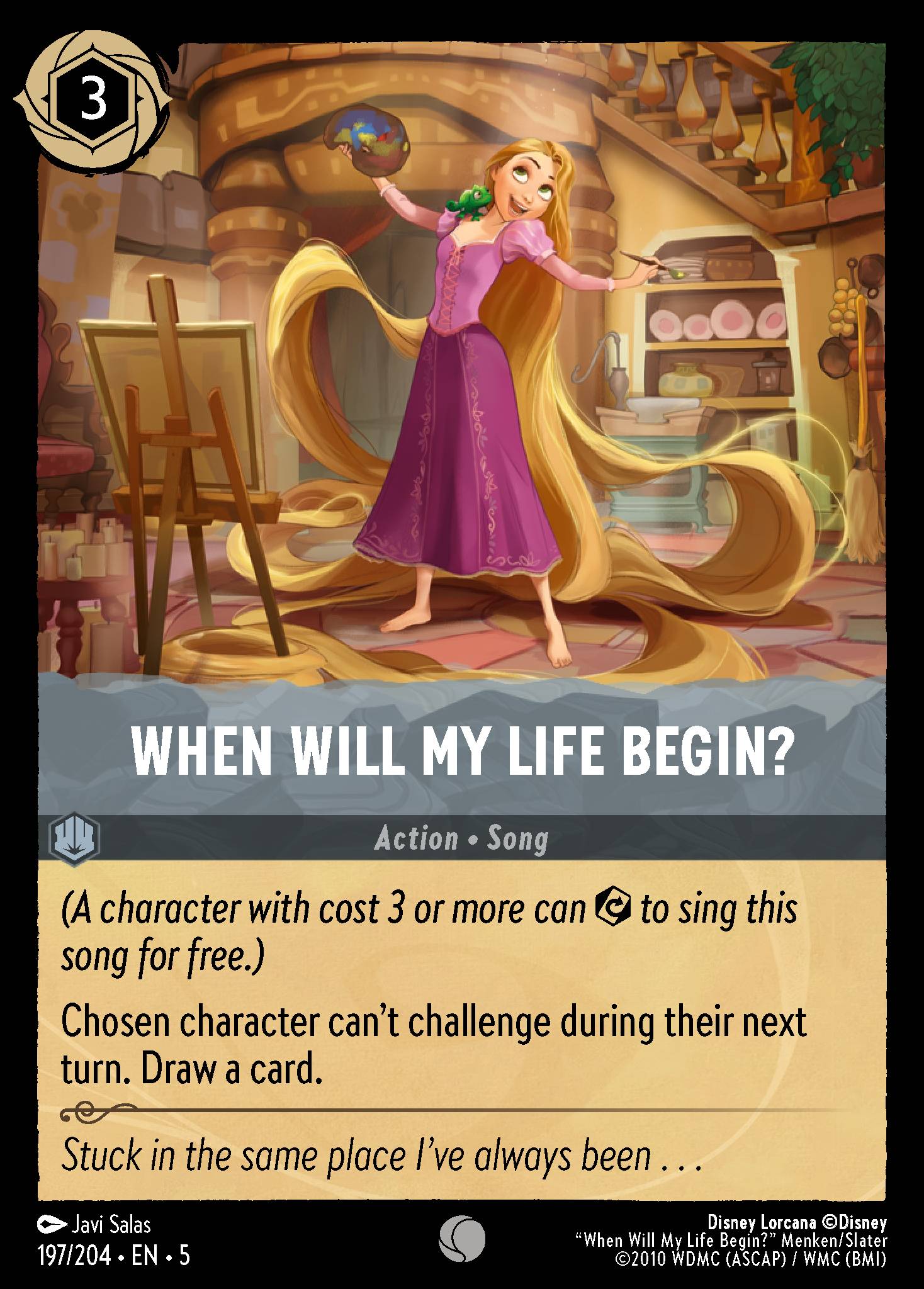 When Will My Life Begin? Disney Lorcana card