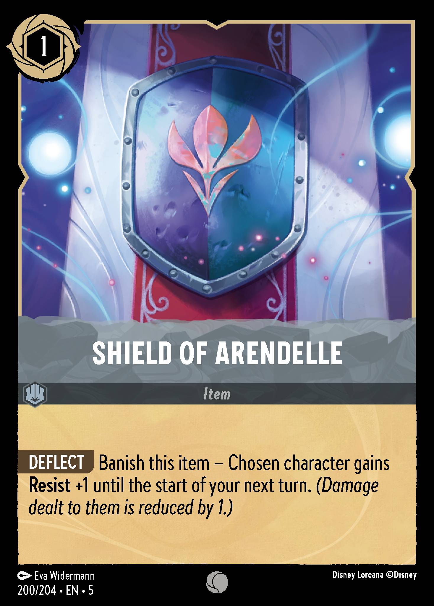 Shield of Arendelle Disney Lorcana card