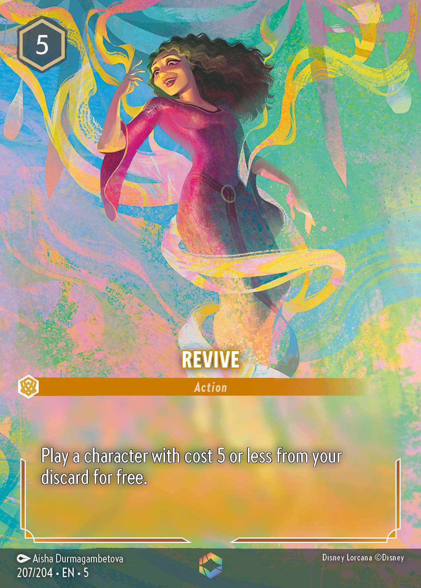 Revive Disney Lorcana card