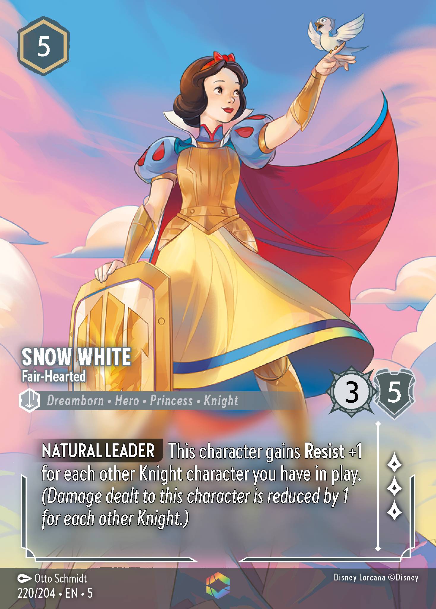Snow White — Fair-Hearted Disney Lorcana card