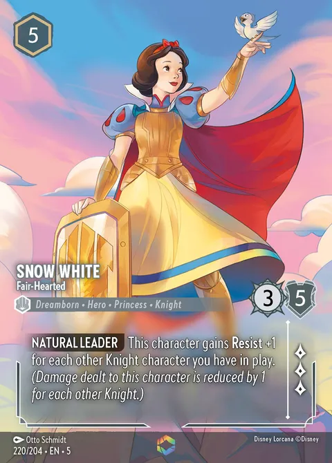 Snow White — Fair-Hearted Disney Lorcana card