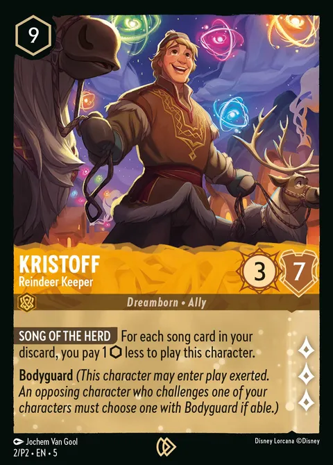 Kristoff — Reindeer Keeper Disney Lorcana card