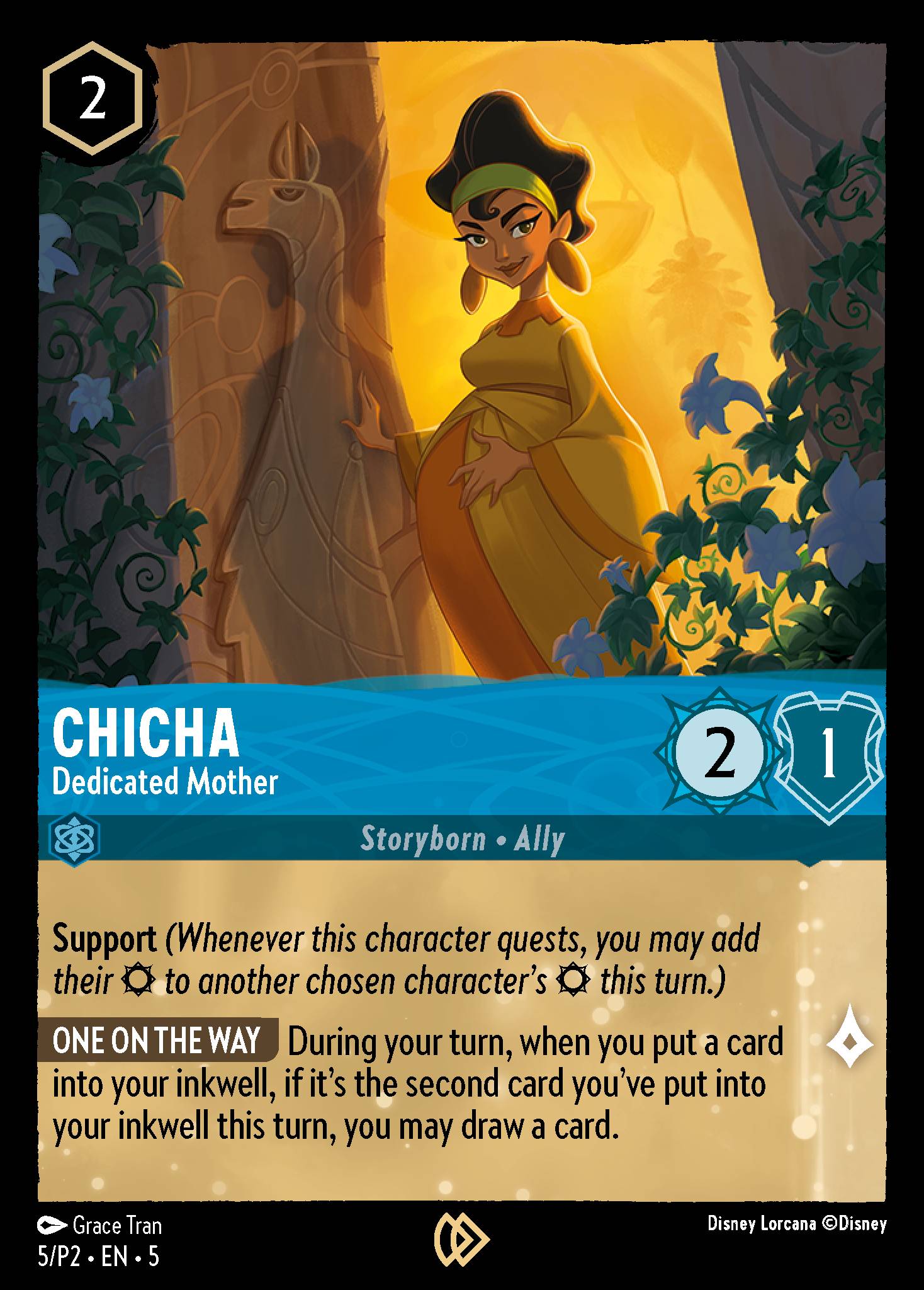Chicha — Dedicated Mother Disney Lorcana card