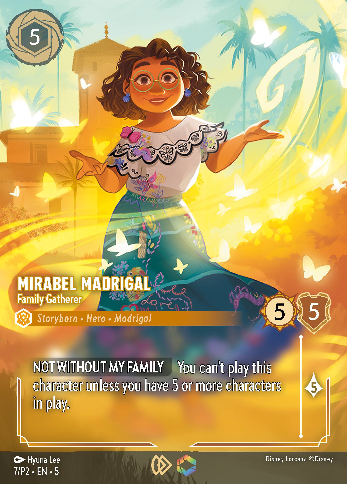 Mirabel Madrigal — Family Gatherer Disney Lorcana card