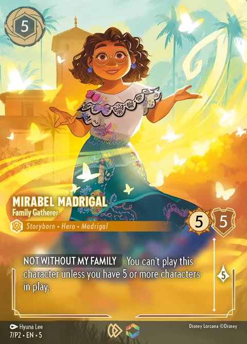 Mirabel Madrigal — Family Gatherer Disney Lorcana card