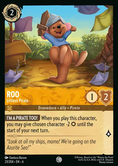 Roo — Littlest Pirate Disney Lorcana card
