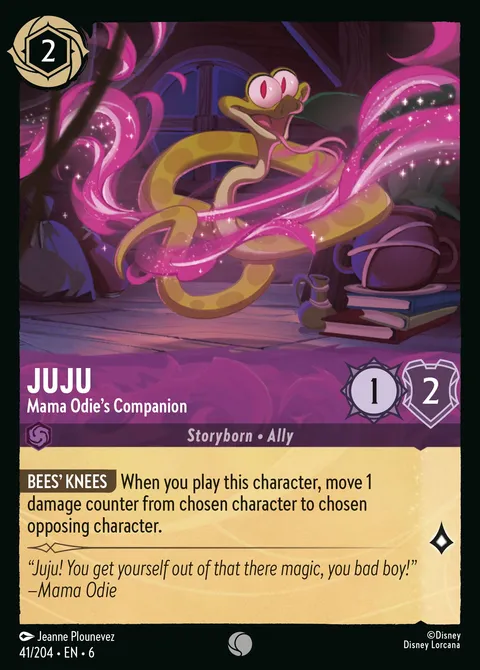 Juju — Mama Odie's Companion Disney Lorcana card