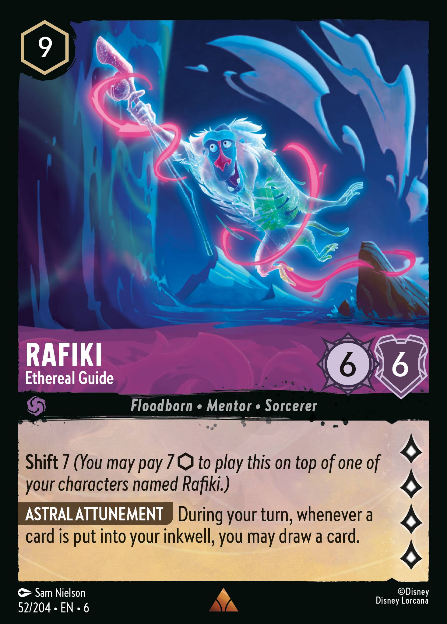 Rafiki — Ethereal Guide Disney Lorcana card