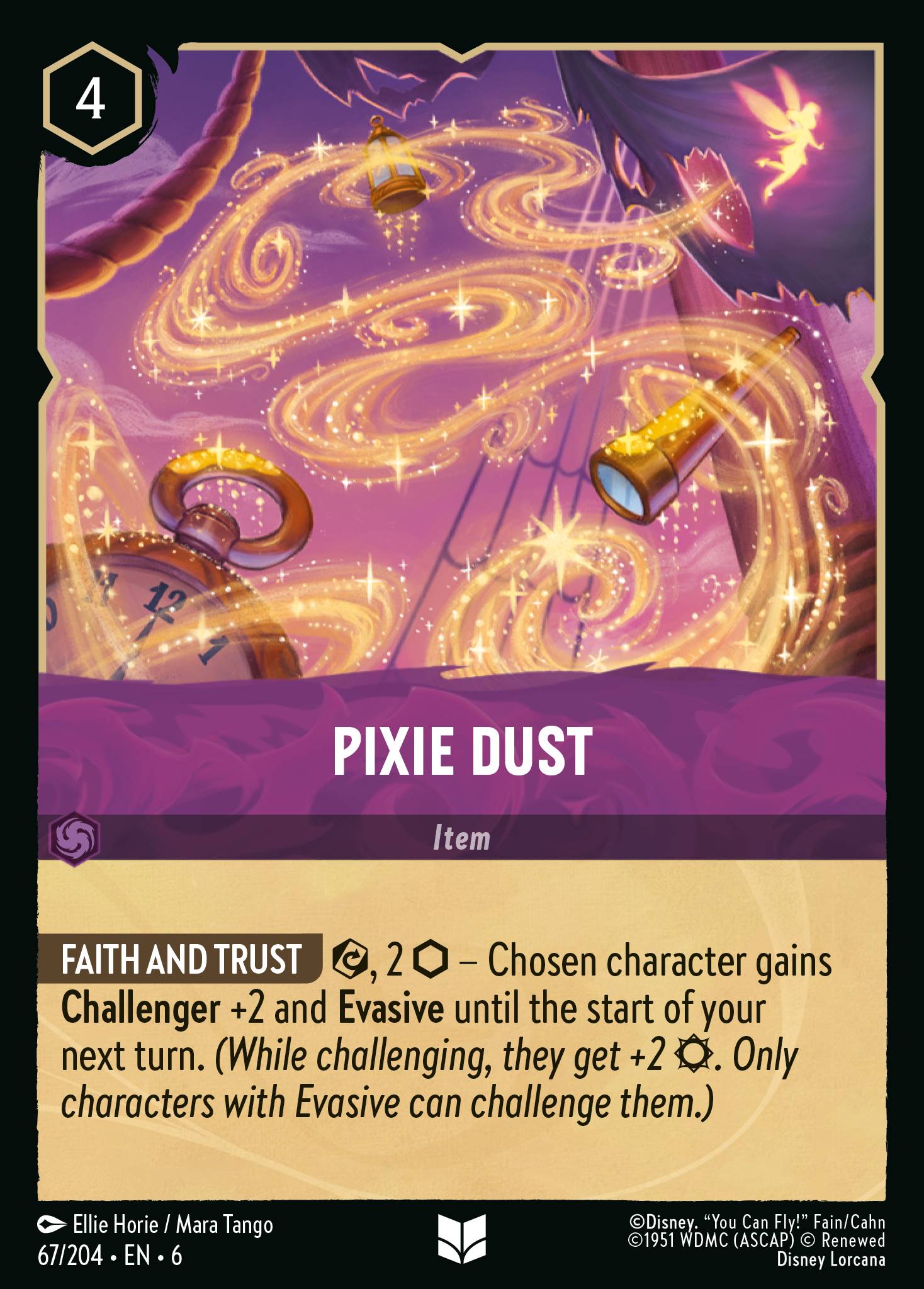 Pixie Dust Disney Lorcana card