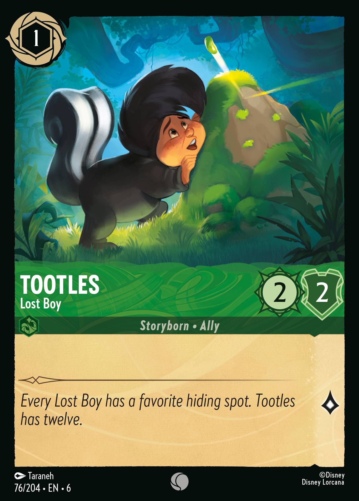 Tootles — Lost Boy Disney Lorcana card