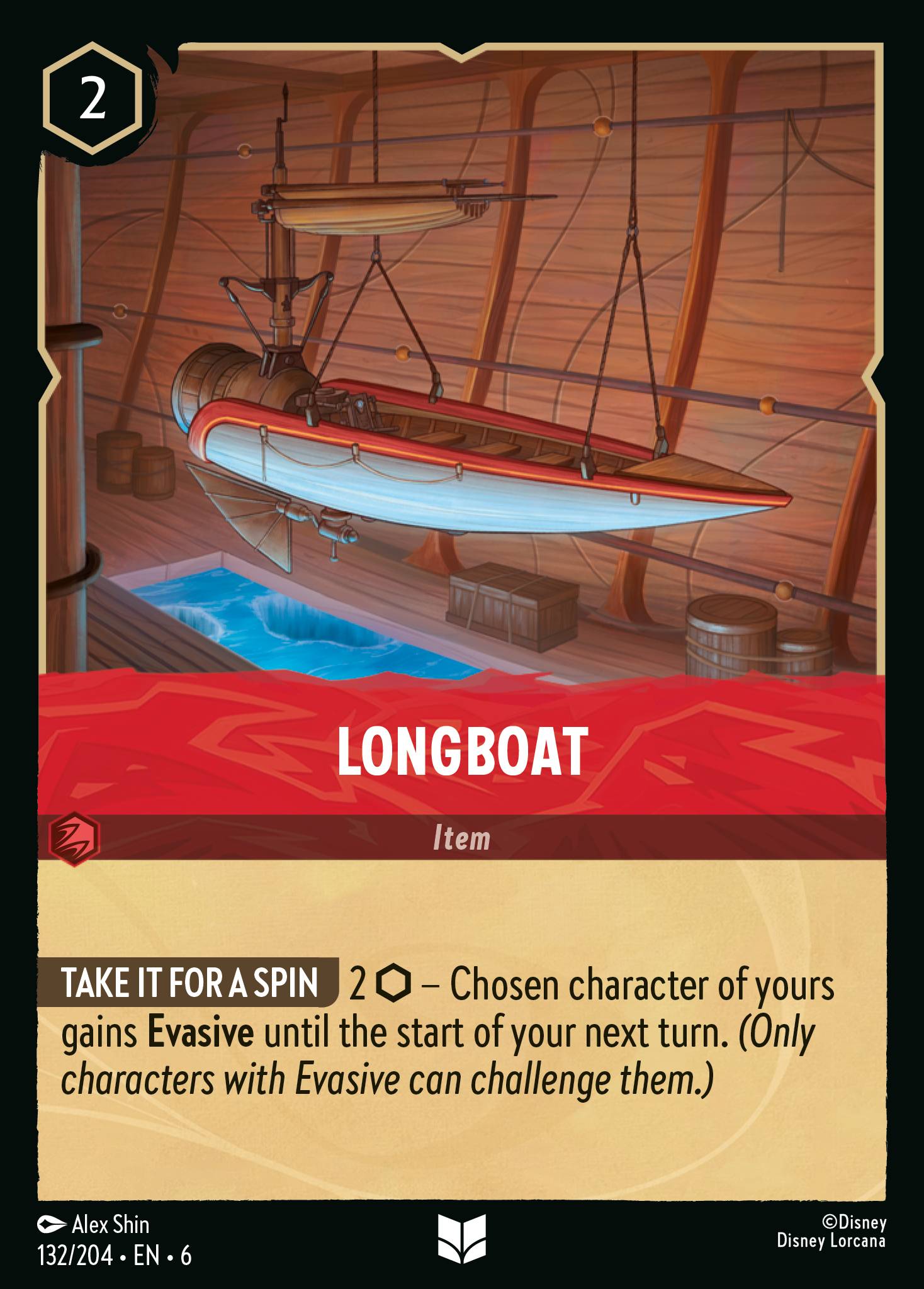 Longboat Disney Lorcana card