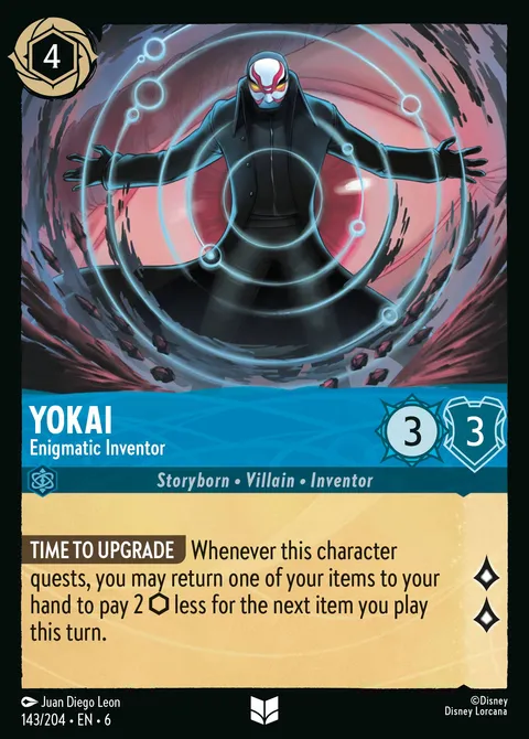 Yokai — Enigmatic Inventor Disney Lorcana card
