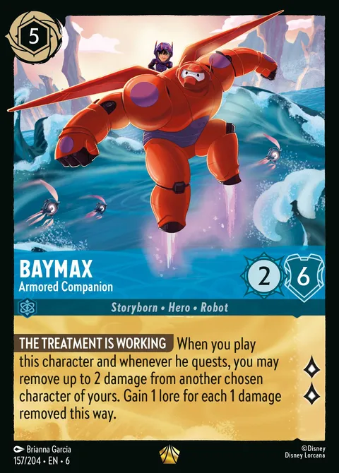 Baymax — Armored Companion Disney Lorcana card