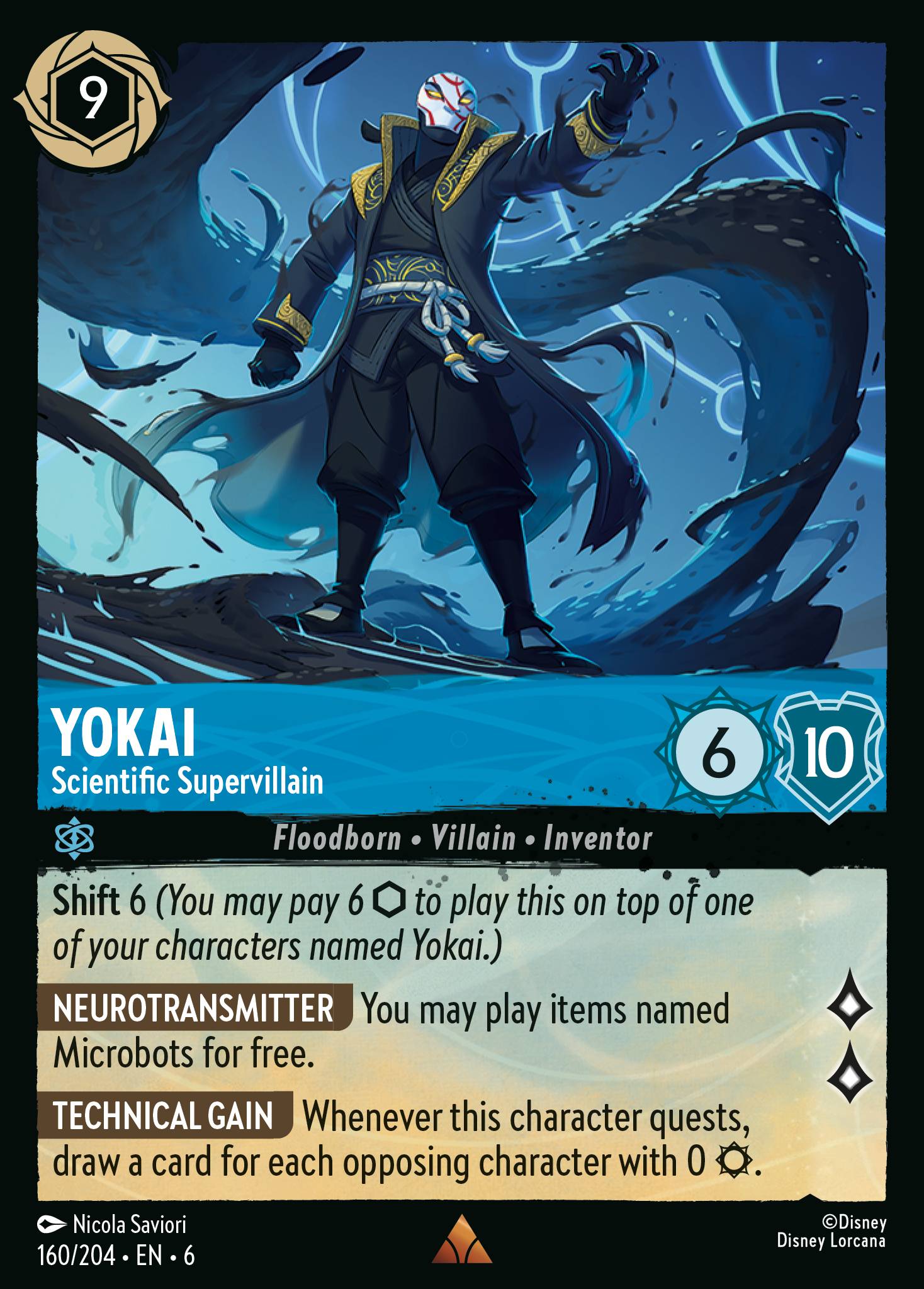 Yokai — Scientific Supervillain Disney Lorcana card