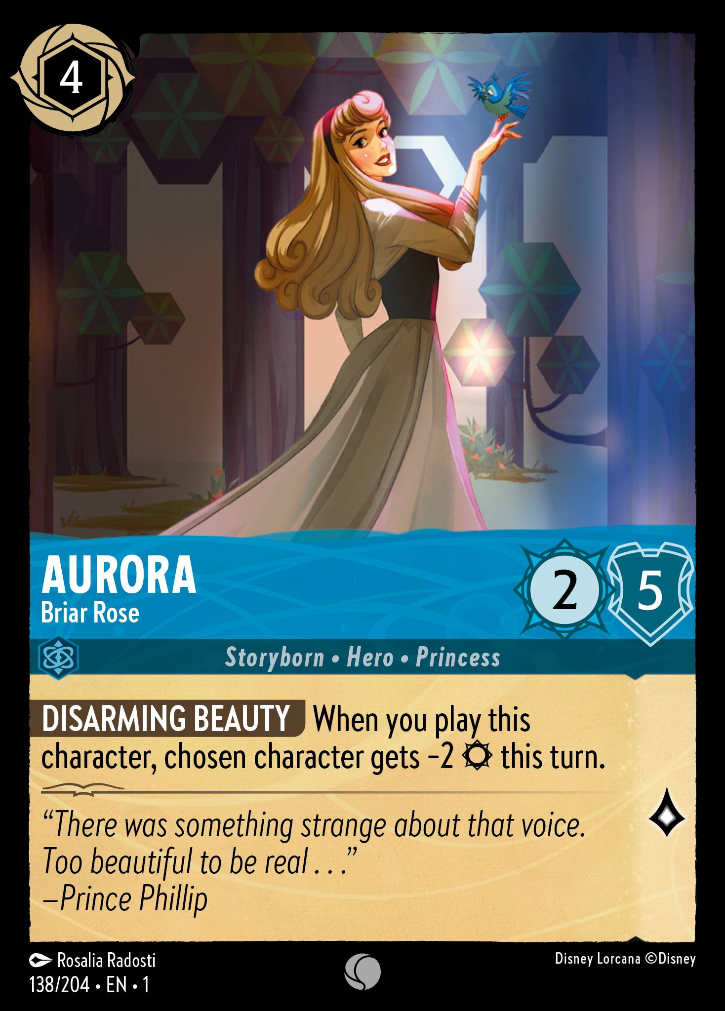 Aurora — Briar Rose Disney Lorcana card
