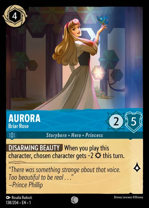 Aurora — Briar Rose Disney Lorcana card