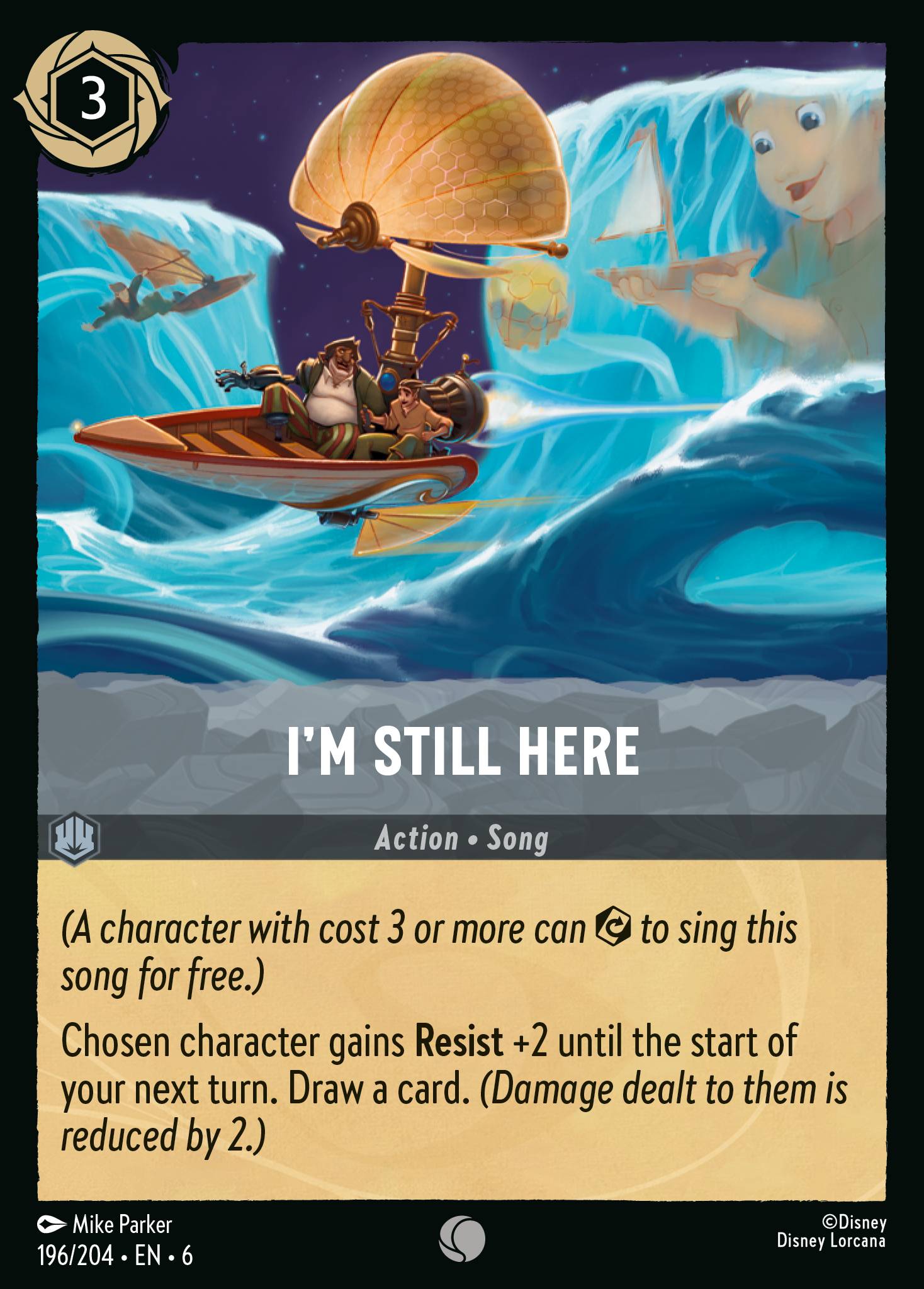I'm Still Here Disney Lorcana card