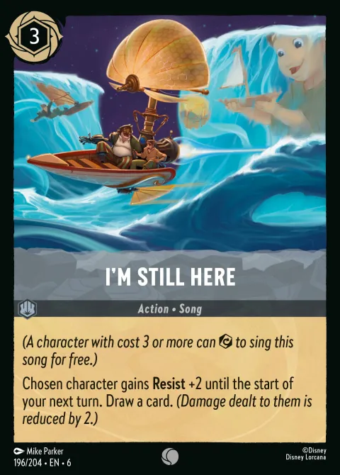 I'm Still Here Disney Lorcana card