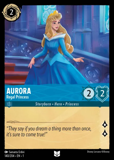 Aurora — Regal Princess Disney Lorcana card
