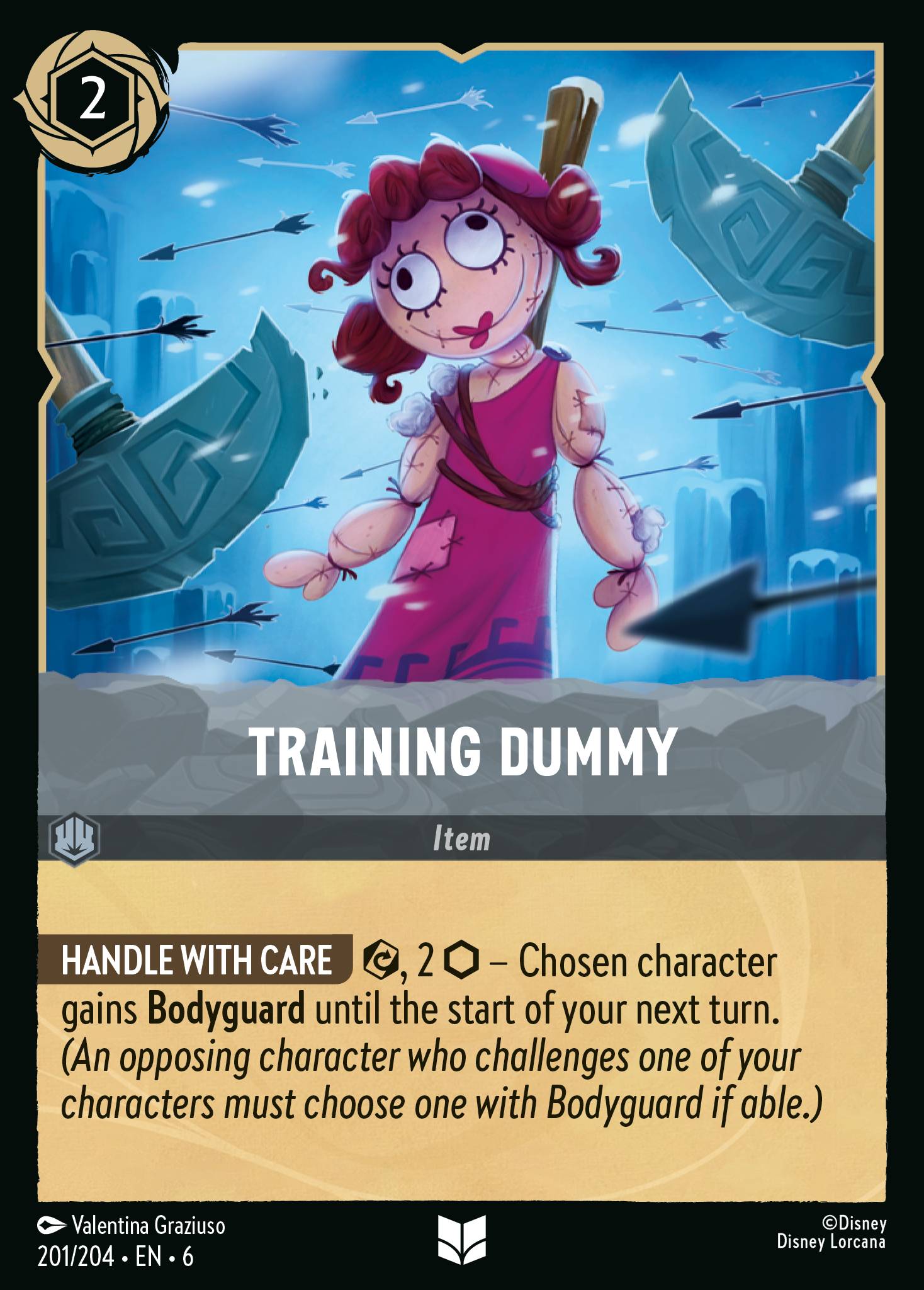 Training Dummy Disney Lorcana card