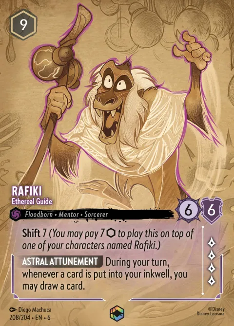 Rafiki — Ethereal Guide Disney Lorcana card