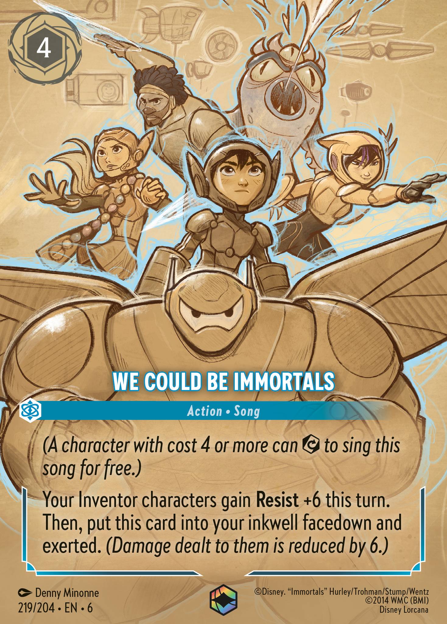 We Could Be Immortals Disney Lorcana card