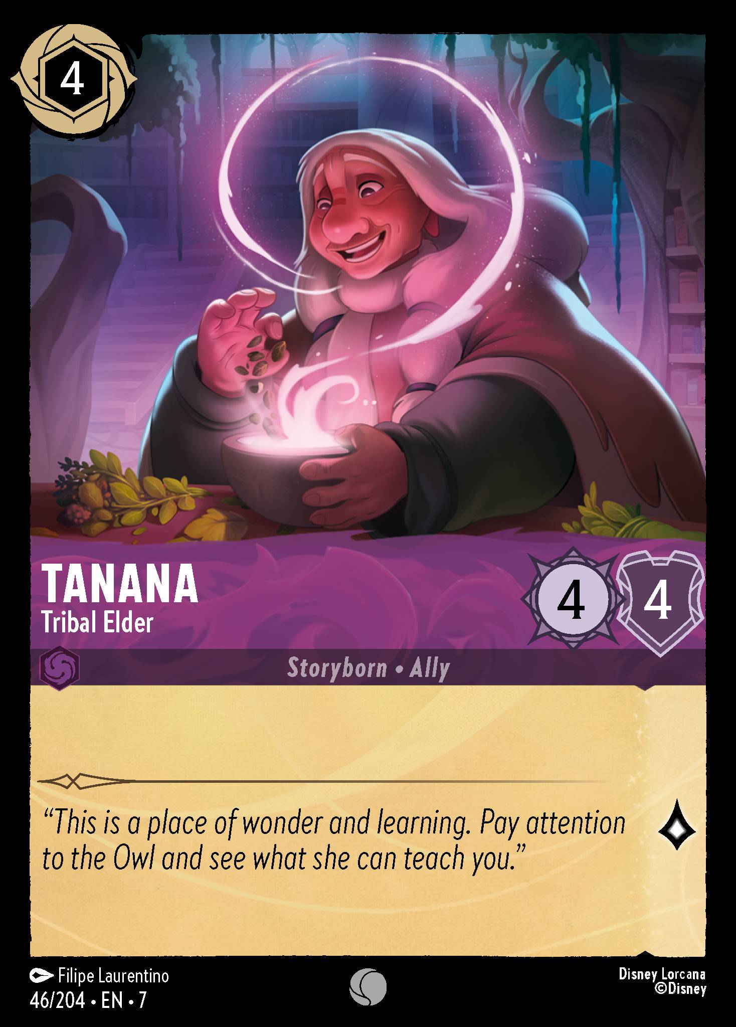 Tanana — Tribal Elder Disney Lorcana card