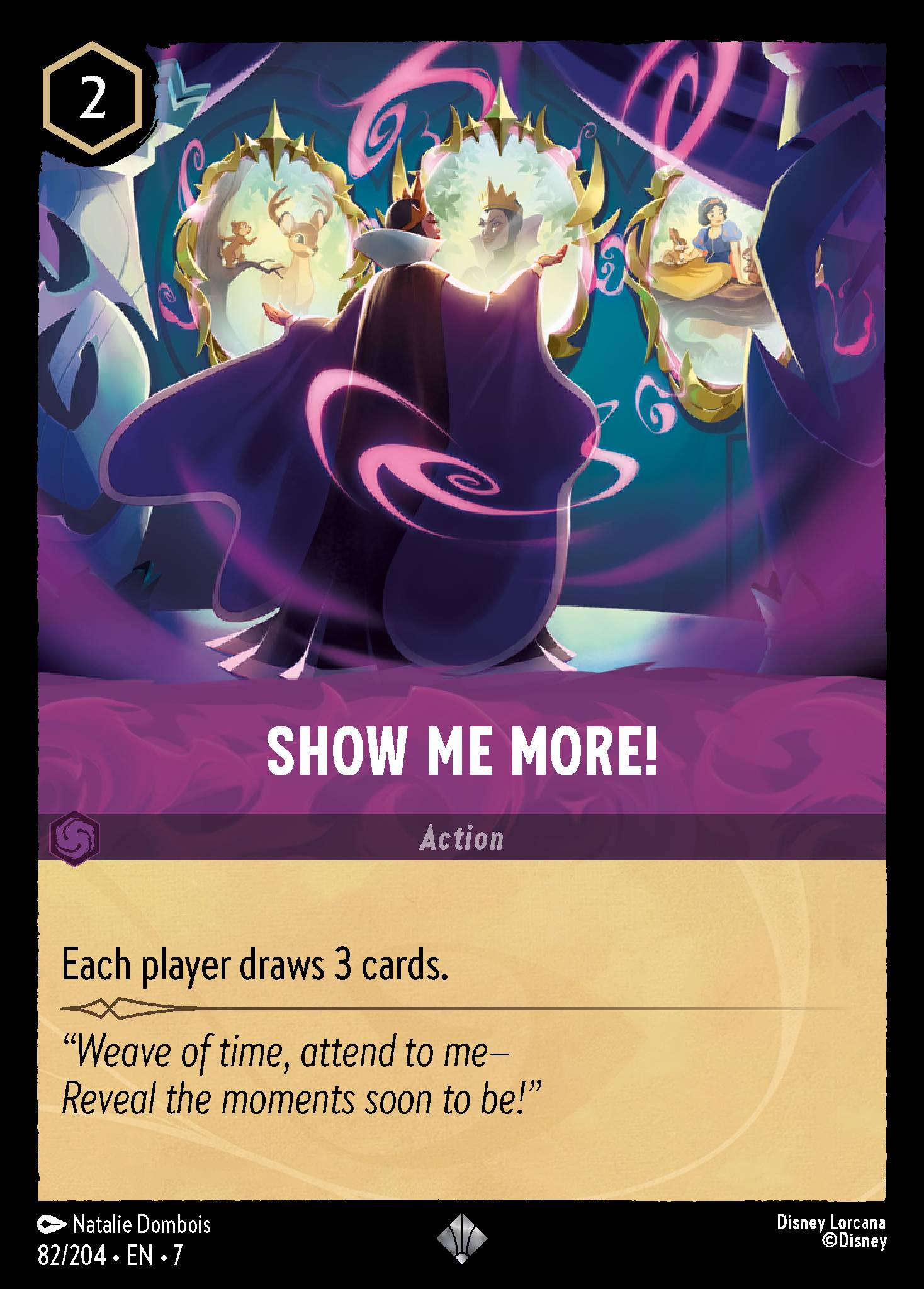 Show Me More! Disney Lorcana card