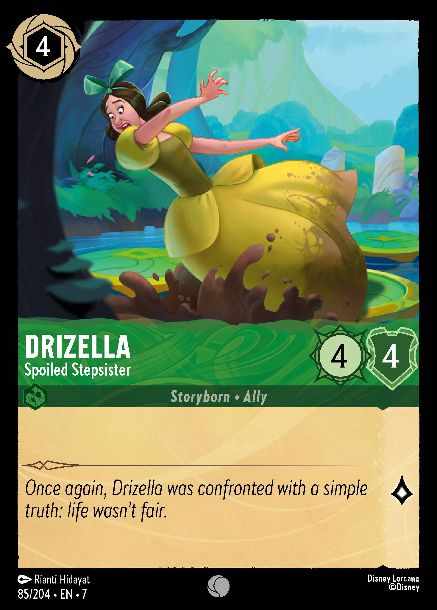 Drizella — Spoiled Stepsister Disney Lorcana card