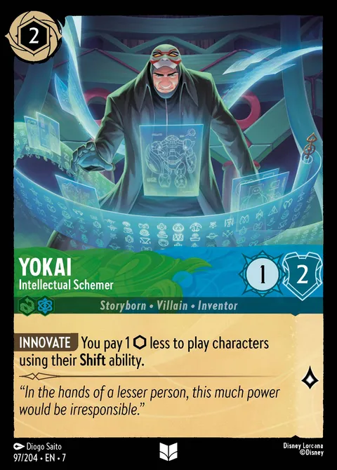 Yokai — Intellectual Schemer Disney Lorcana card