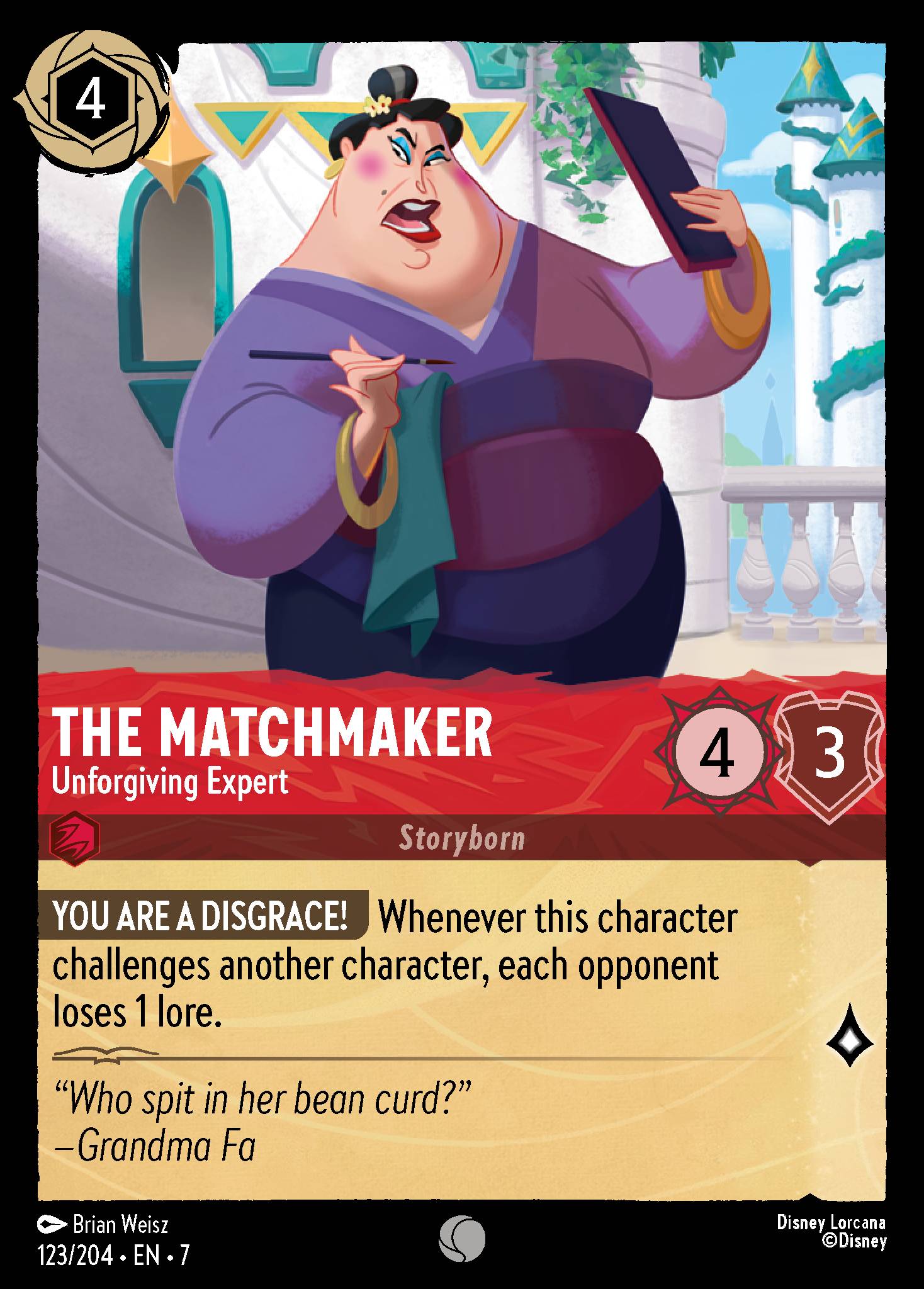 The Matchmaker — Unforgiving Expert Disney Lorcana card