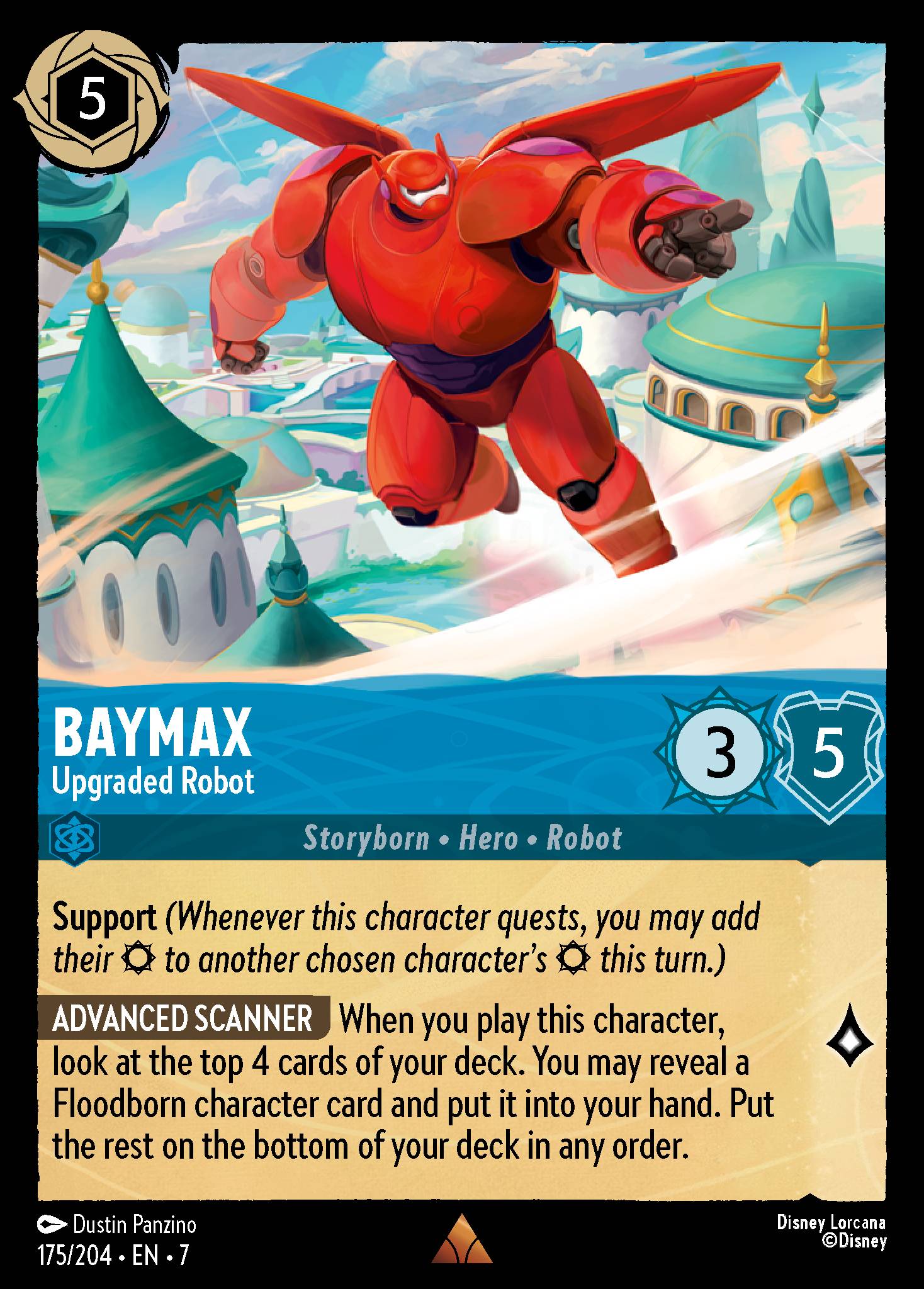Baymax — Upgraded Robot Disney Lorcana card