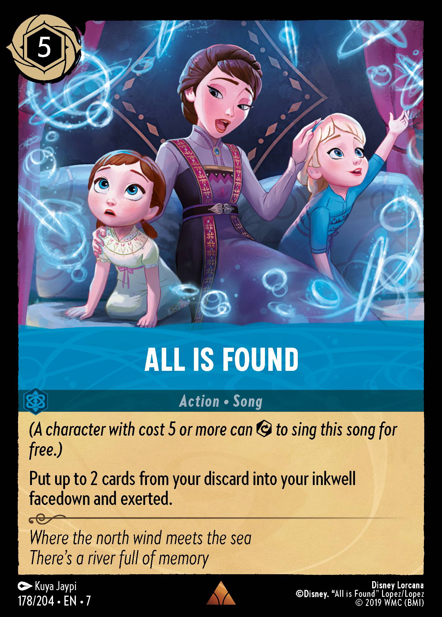 All Is Found Disney Lorcana card
