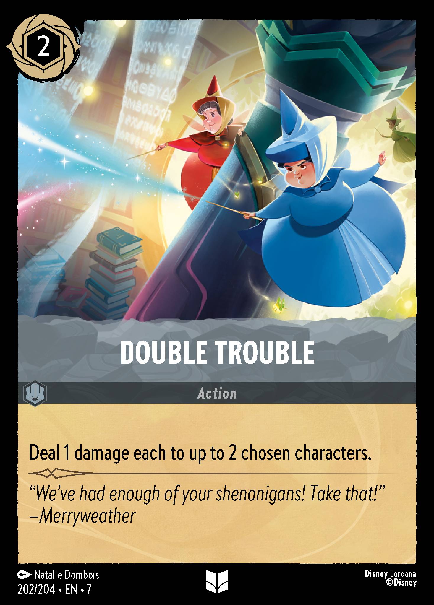 Double Trouble Disney Lorcana card