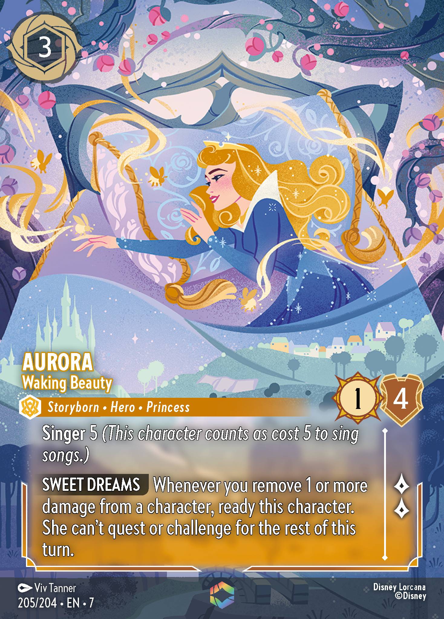 Aurora — Waking Beauty Disney Lorcana card