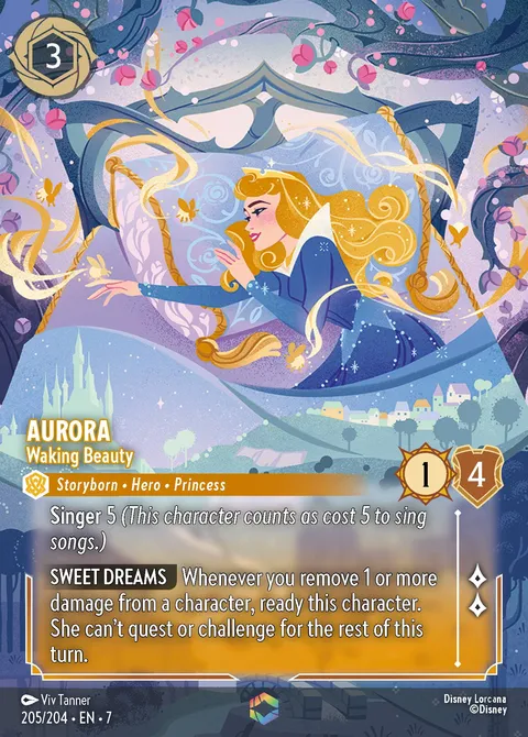 Aurora — Waking Beauty Disney Lorcana card