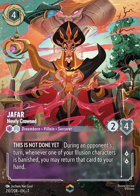Jafar — Newly Crowned Disney Lorcana card