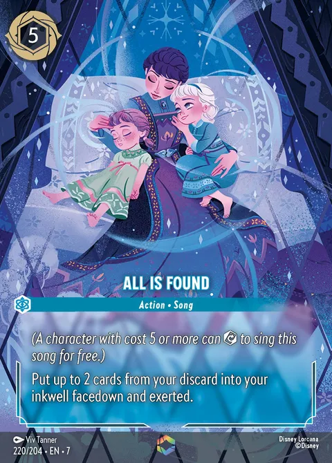 All Is Found Disney Lorcana card