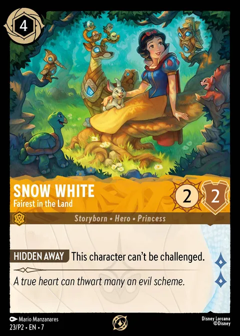 Snow White — Fairest in the Land Disney Lorcana card