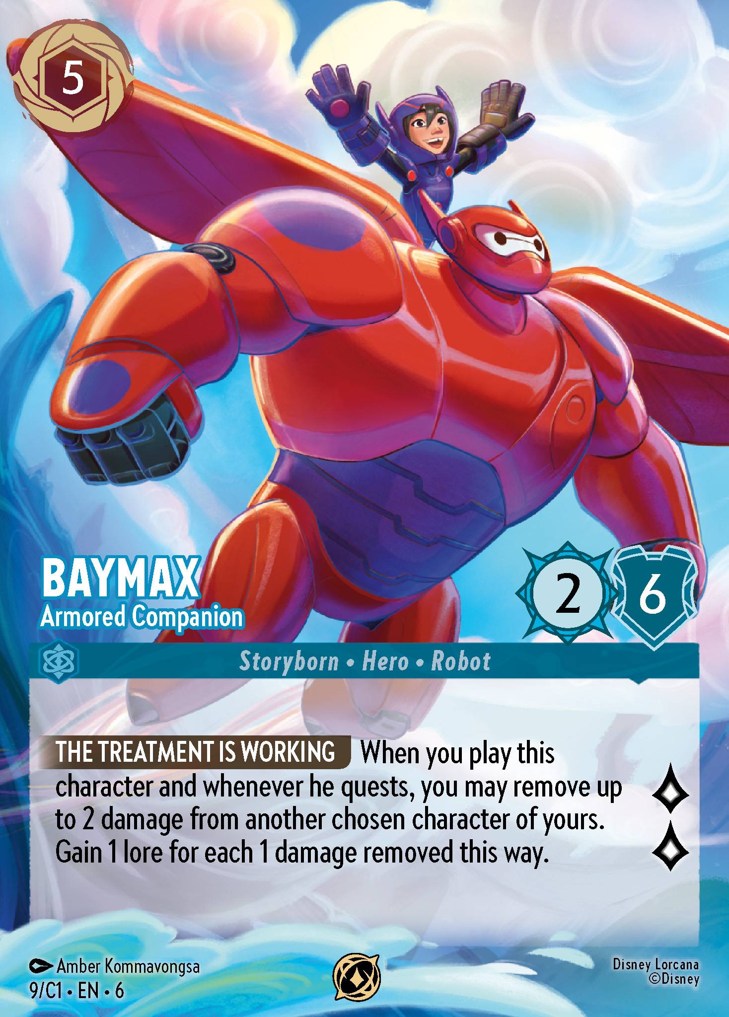 Baymax — Armored Companion Disney Lorcana card
