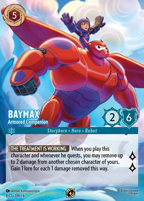 Baymax — Armored Companion Disney Lorcana card
