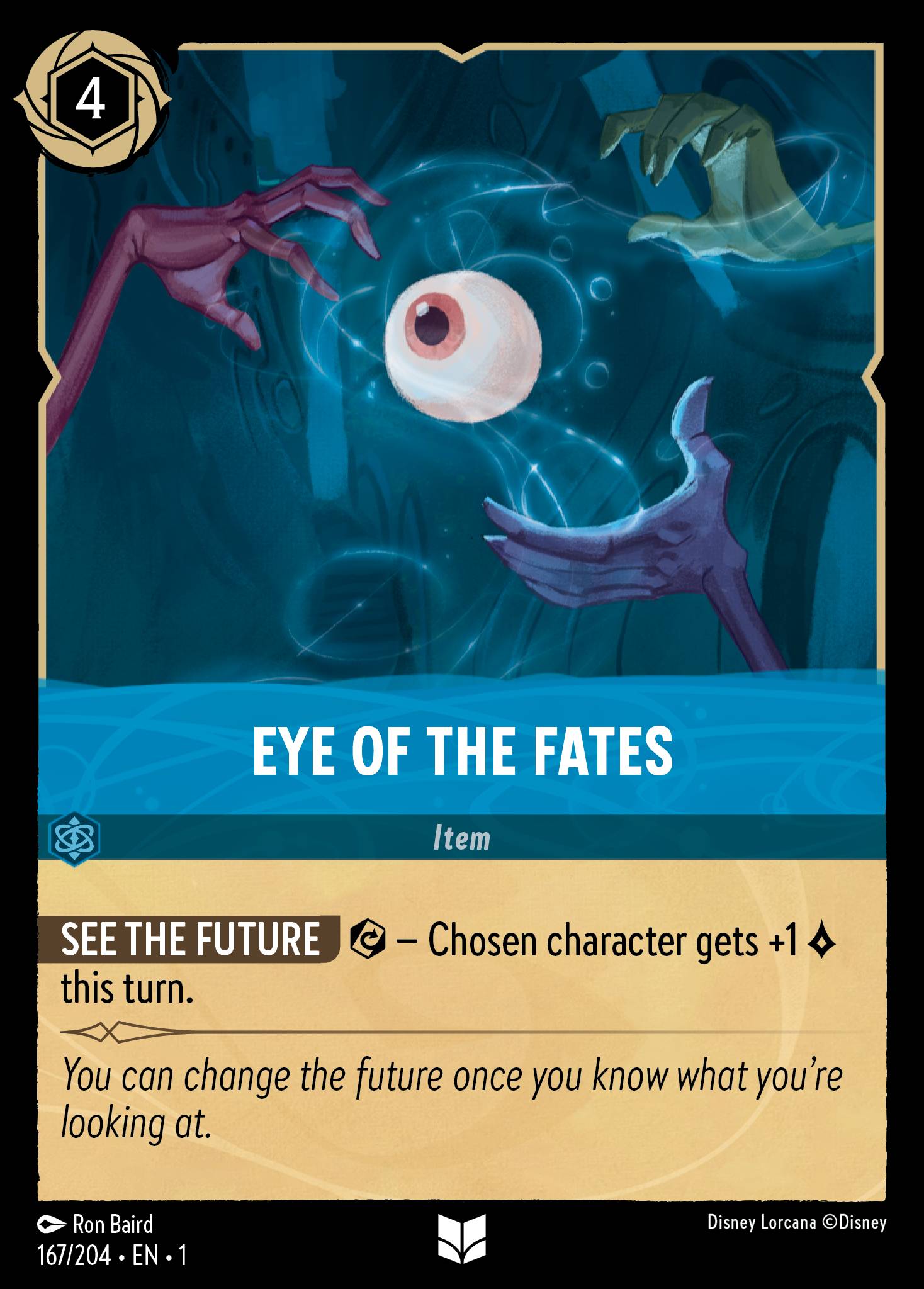 Eye of the Fates Disney Lorcana card