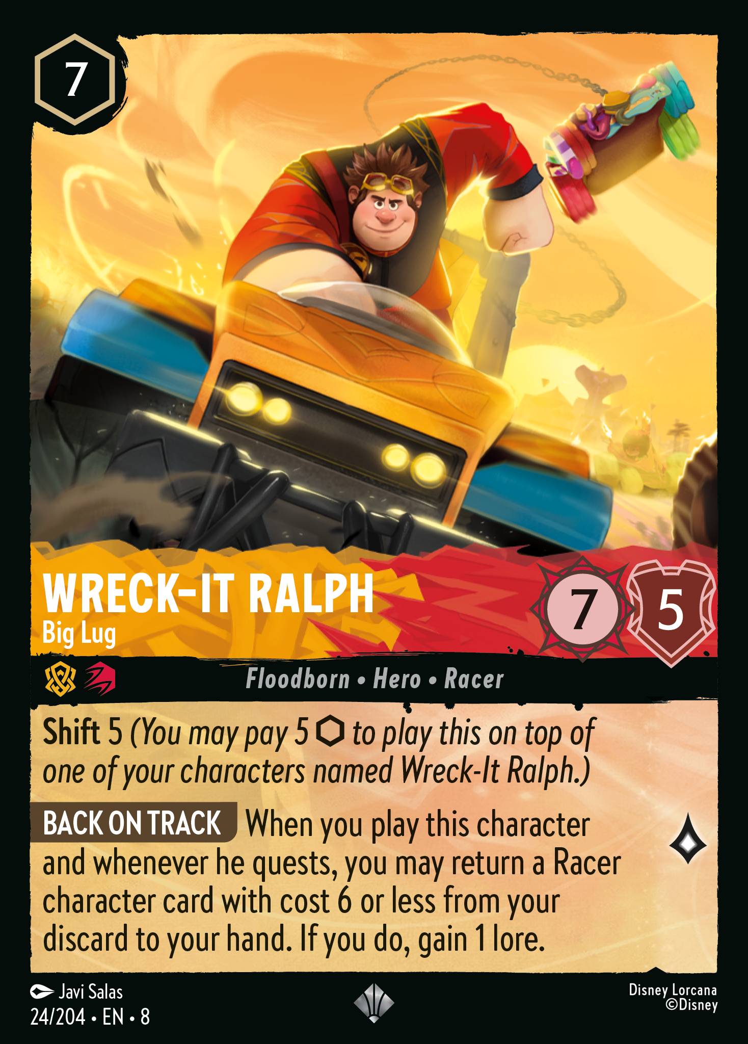 Wreck-It Ralph — Big Lug Disney Lorcana card