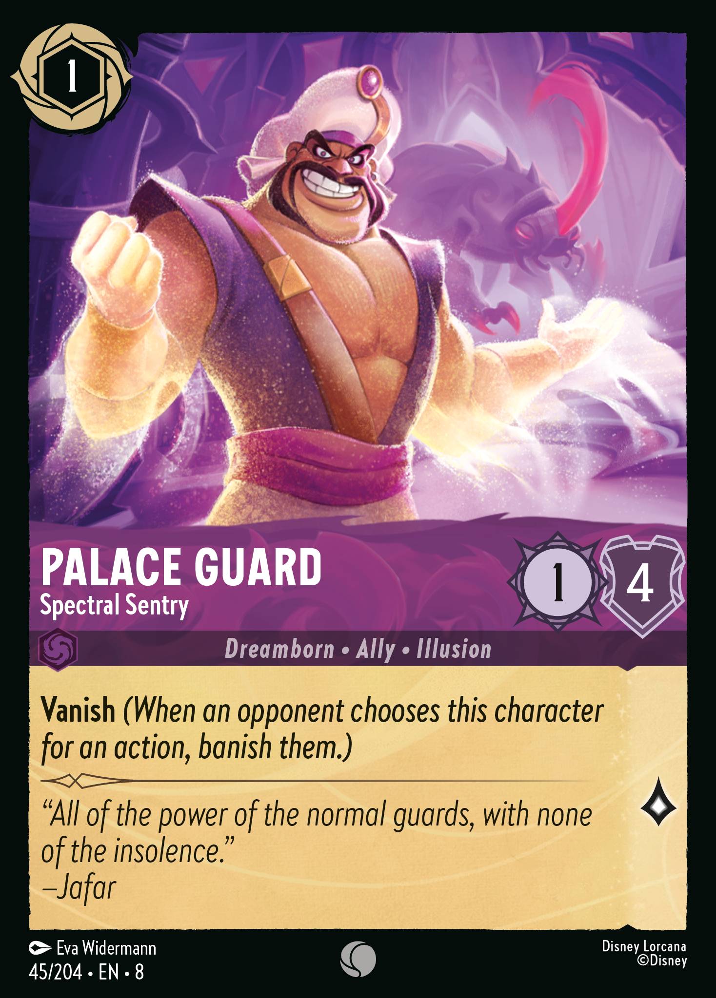 Palace Guard — Spectral Sentry Disney Lorcana card